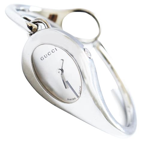 gucci horsebit watch silver|gucci horsebit belt bag.